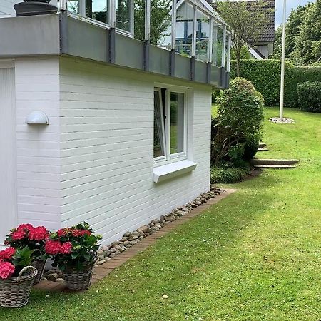 Ferienwohnung In Weisser Villa Am Kliff Flensburg Ngoại thất bức ảnh